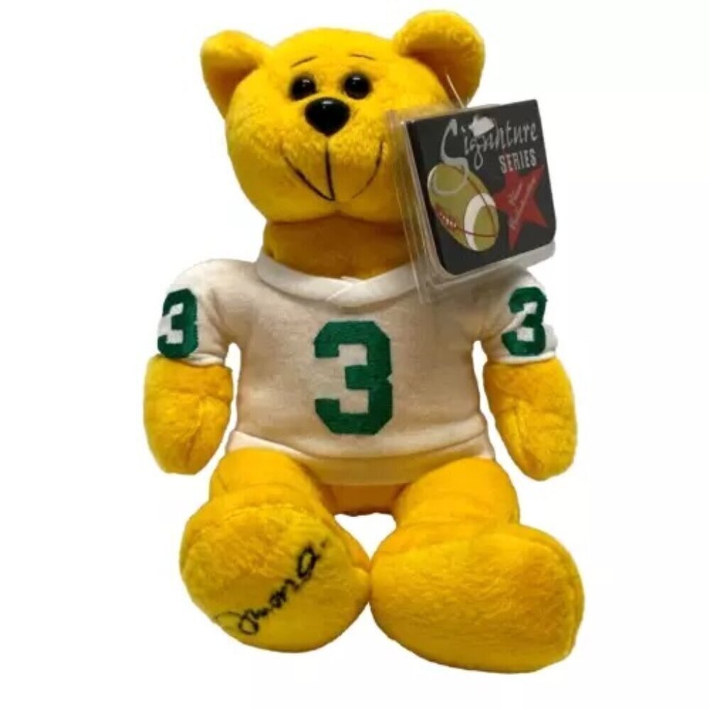 Joe Montana Signature Series Plush Bear Limited Edition 8793 Collecticritters 9”